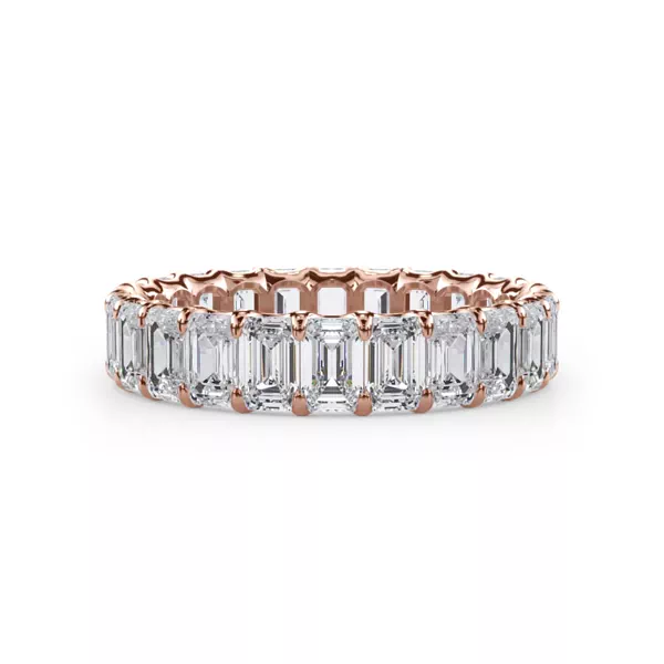 U-Prong Emerald-Cut Lab Diamond Eternity Band (3.00ct. tw.)