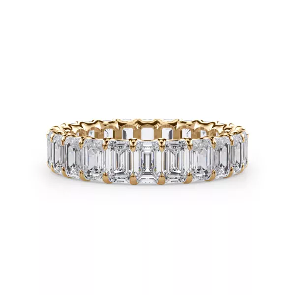 U-Prong Emerald-Cut Lab Diamond Eternity Band (3.00ct. tw.)