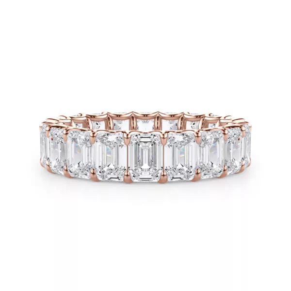 U-Prong Emerald-Cut Lab Diamond Eternity Band (5.00ct. tw.)