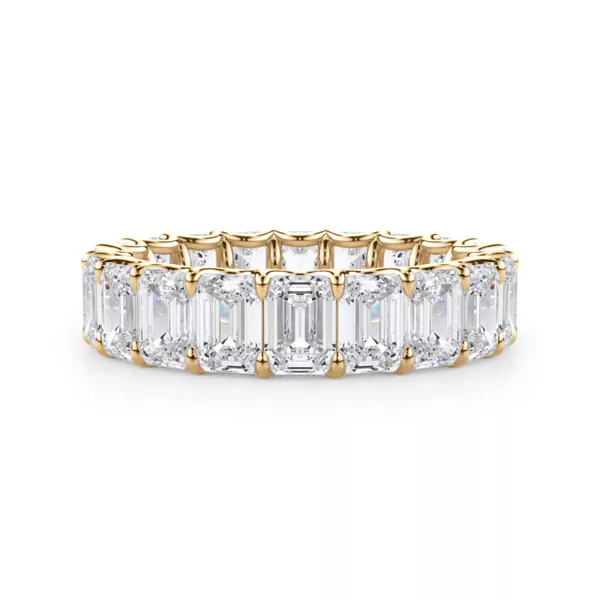 U-Prong Emerald-Cut Diamond Eternity Band (5.00ct. tw.)