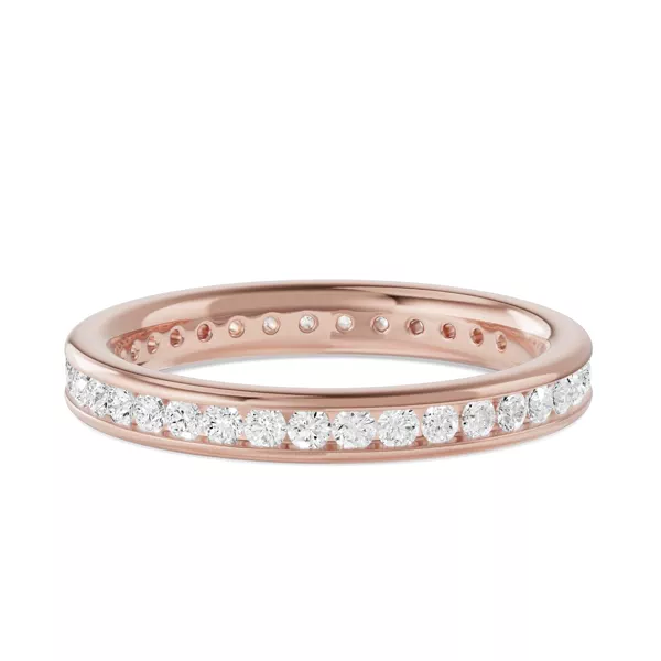 Channel-Set Lab Eternity Band (.75ct. tw.)