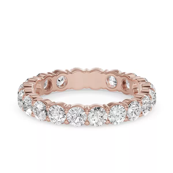 Sculpted Lab Diamond Eternity Ring (2.00ct. tw.)