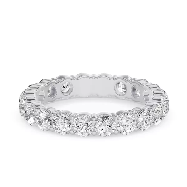 Sculpted Lab Diamond Eternity Ring (2.00ct. tw.)
