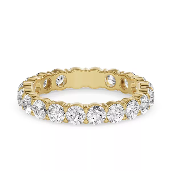 Sculpted Lab Diamond Eternity Ring (2.00ct. tw.)