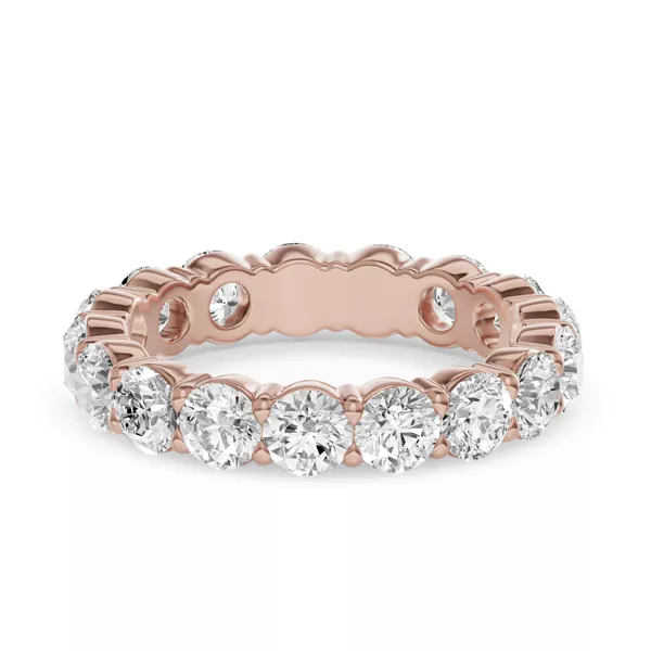 Sculpted Lab Diamond Eternity Ring (3.00ct. tw.)