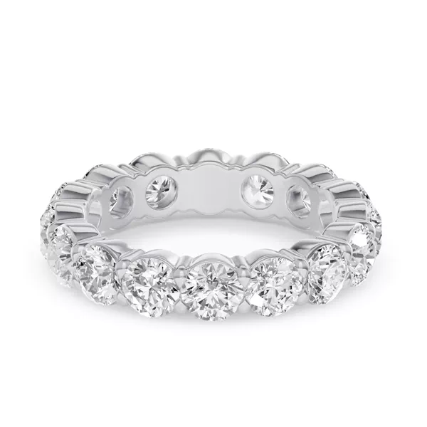 Sculpted Lab Diamond Eternity Ring (4.00ct. tw.)