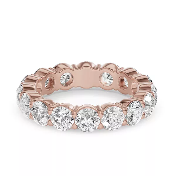 Sculpted Lab Diamond Eternity Ring (4.00ct. tw.)