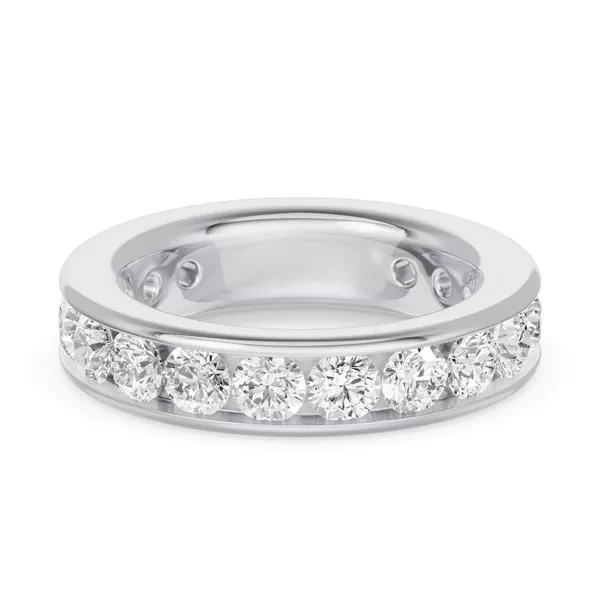 Channel-Set Lab Eternity Band (3.00ct. tw.)