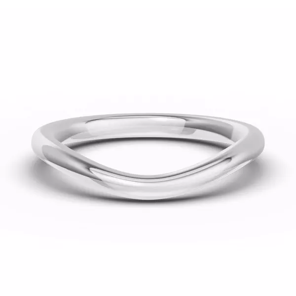Classic Curved Wedding Band