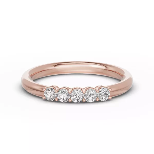 Unity Prong 5-Stone Lab Band (.25 ct. tw.)