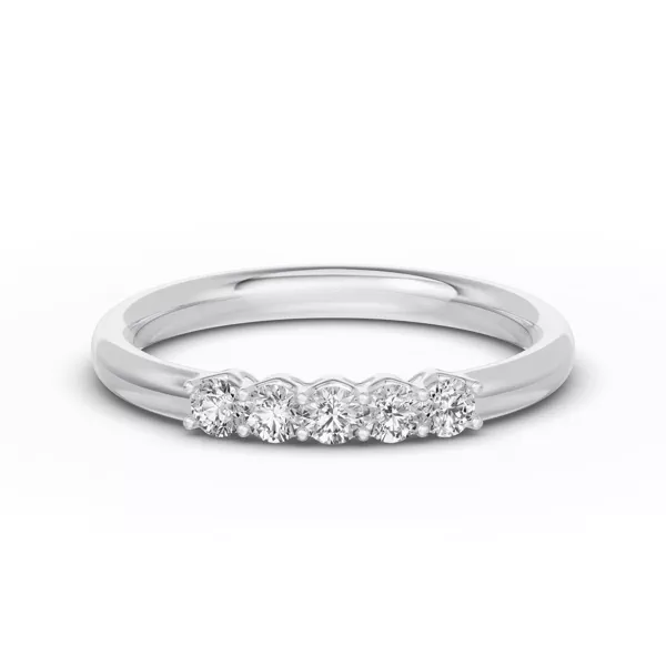 Unity Prong 5-Stone Lab Band (.25 ct. tw.)