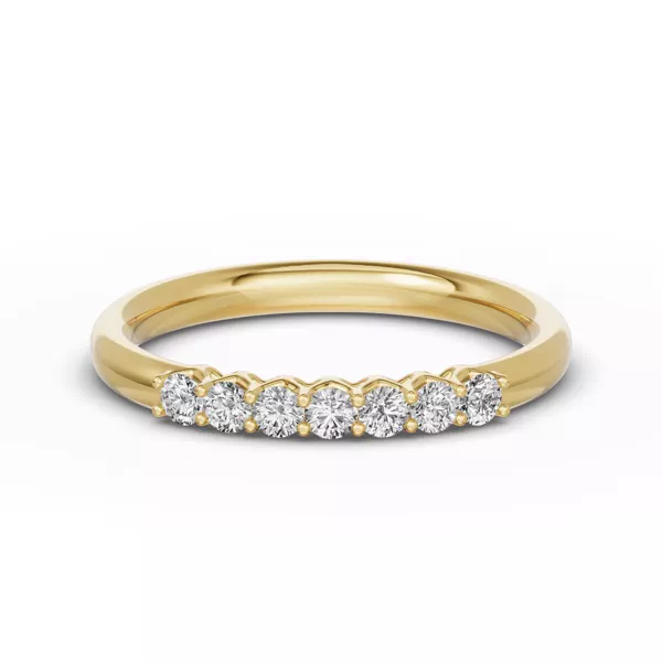 Unity Prong 7-Stone Lab Band (.25 ct. tw.)