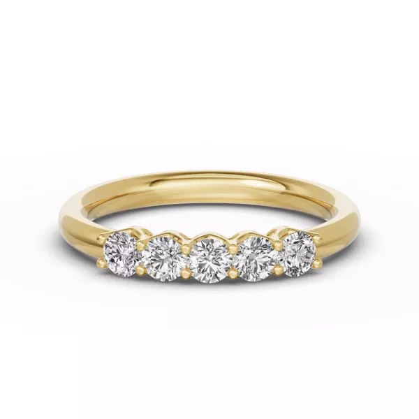 Unity Prong 5-Stone Band (.50 ct. tw.)