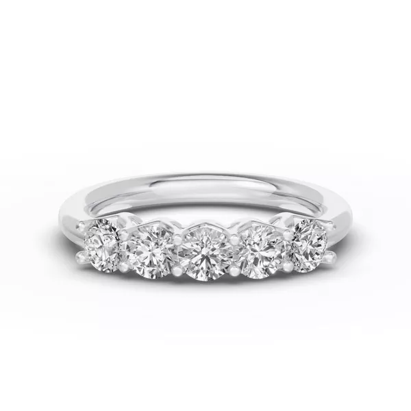 Unity Prong 5-Stone Lab Band (1.00 ct. tw.)