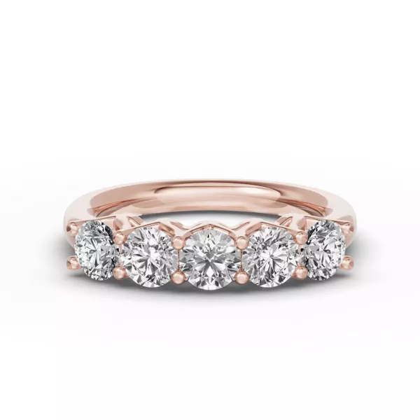 Unity Prong 5-Stone Lab Band (1.50 ct. tw.)
