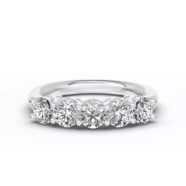 Unity Prong 5-Stone Lab Band (1.50 ct. tw.)