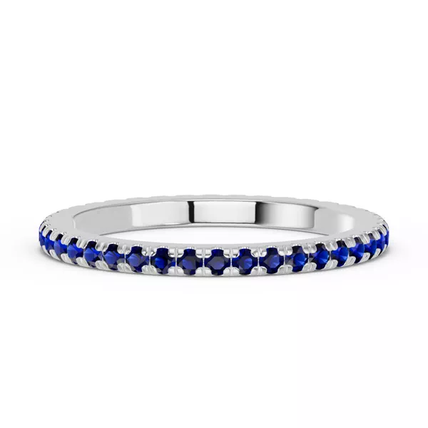 Chroma Sapphire Eternity Band