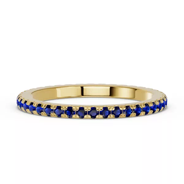 Chroma Sapphire Eternity Band