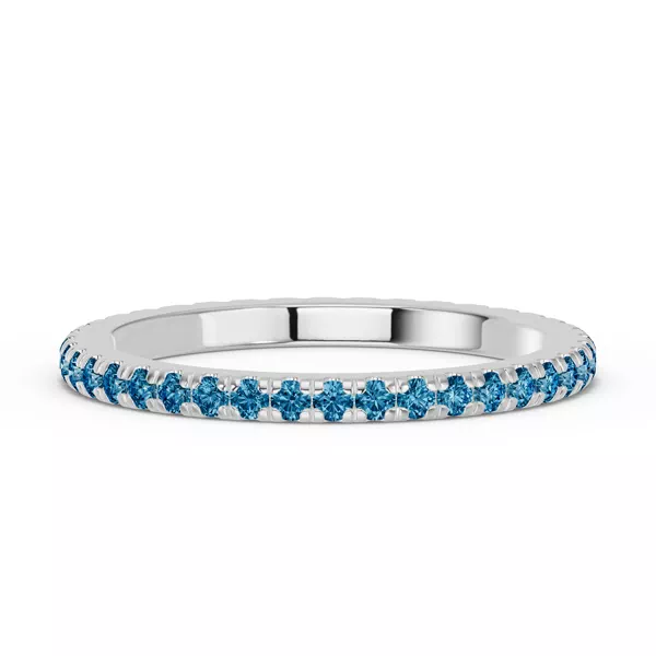 Chroma London Blue Topaz Eternity Band