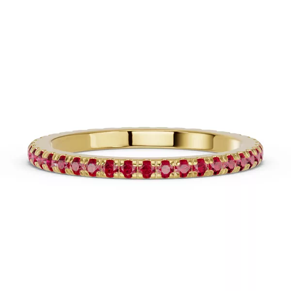 Chroma Ruby Eternity Band