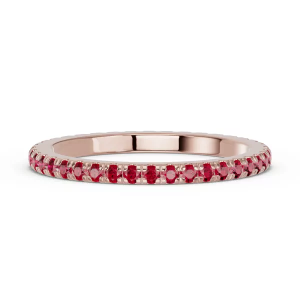 Chroma Ruby Eternity Band
