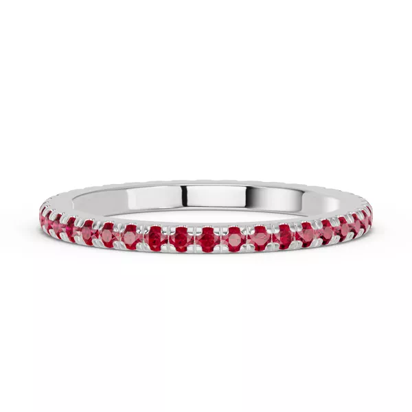 Chroma Ruby Eternity Band