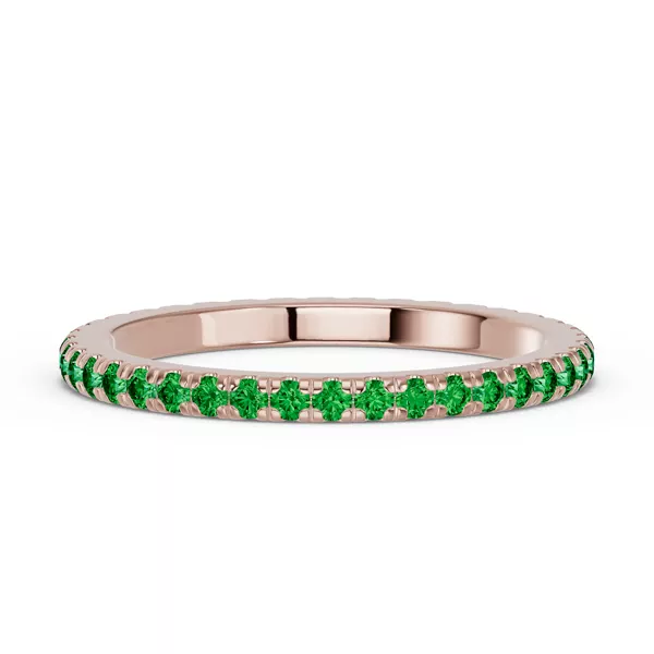 Chroma Tsavorite Eternity Band