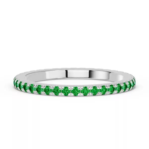 Chroma Tsavorite Eternity Band