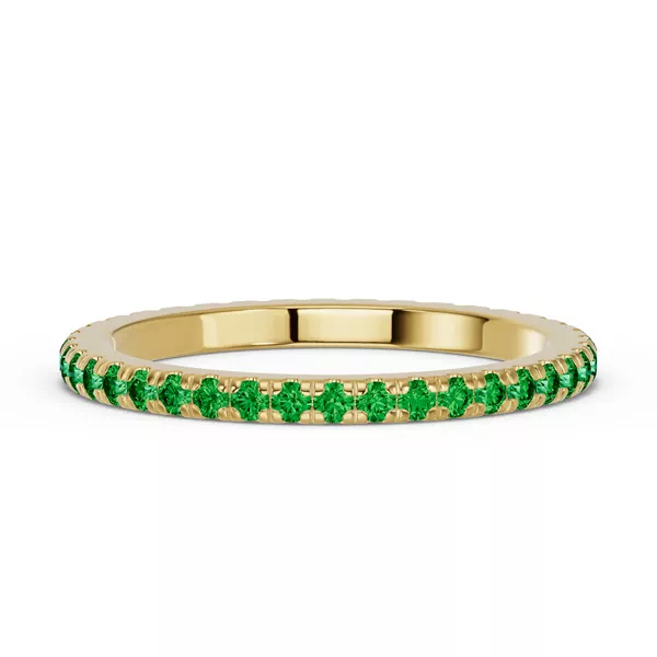 Chroma Tsavorite Eternity Band