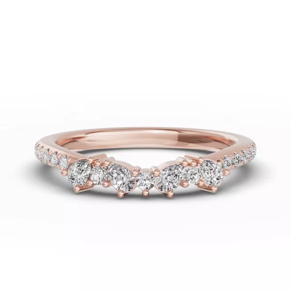 Papillon Pavé Diamond Band