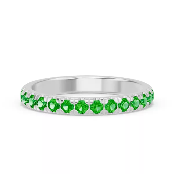 Marigold Royale Pavé Tsavorite Band