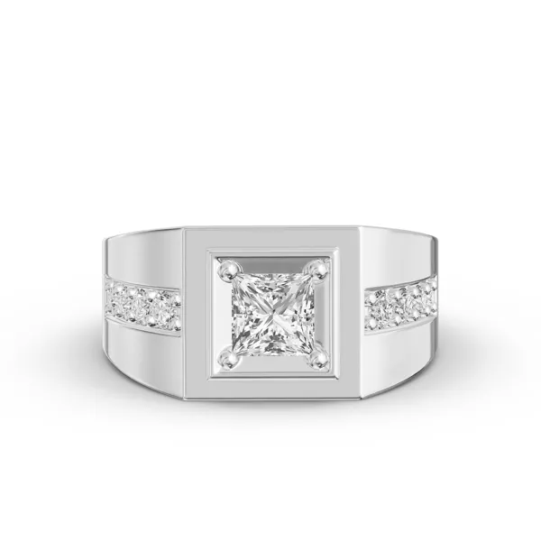 Framed Princess Lab Diamond Ring (1.50 ct. tw.)