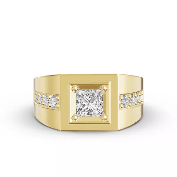 Framed Princess Lab Diamond Ring (1.50 ct. tw.)