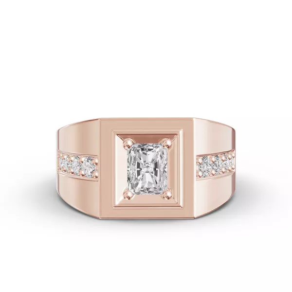 Framed Radiant Lab Diamond Ring (1.50 ct. tw.)
