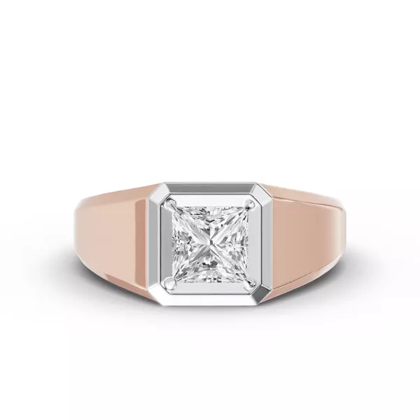 Octagonal Princess-Cut Lab Diamond Band (2.00 ct.)