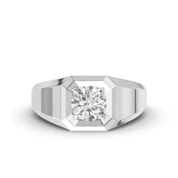 Octagonal Round Lab Diamond Band (2.00 ct.)