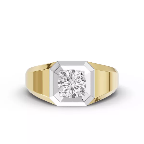 Octagonal Round Lab Diamond Band (2.00 ct.)