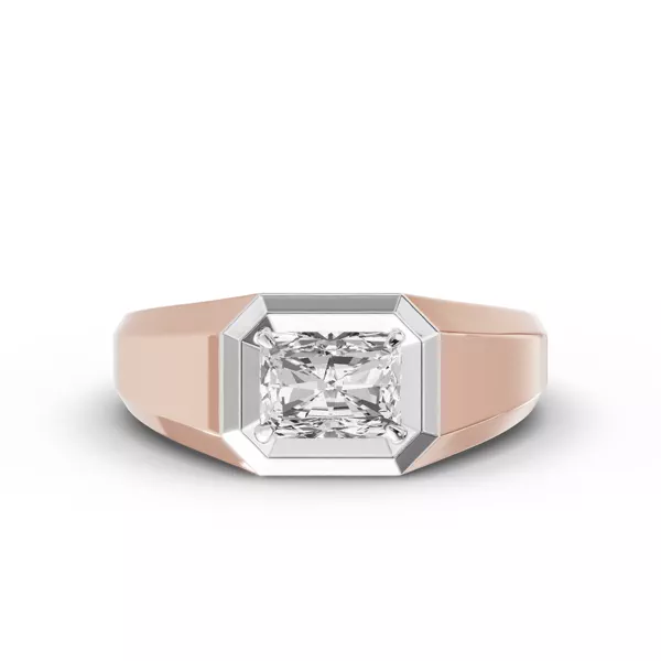 Octagonal Radiant Lab Diamond Band (2.00 ct.)