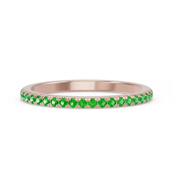 Marigold Pavé Tsavorite Band