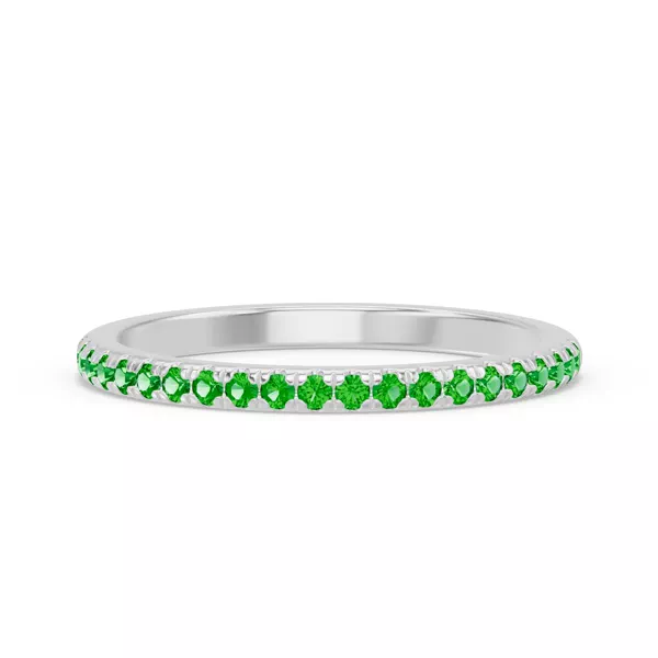 Marigold Pavé Tsavorite Band