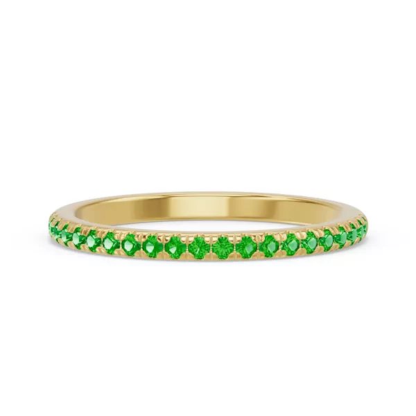 Marigold Pavé Tsavorite Band