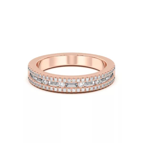 Rochelle Triple Row Diamond Band
