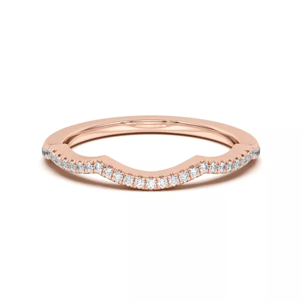 Hana Diamond Curved Band