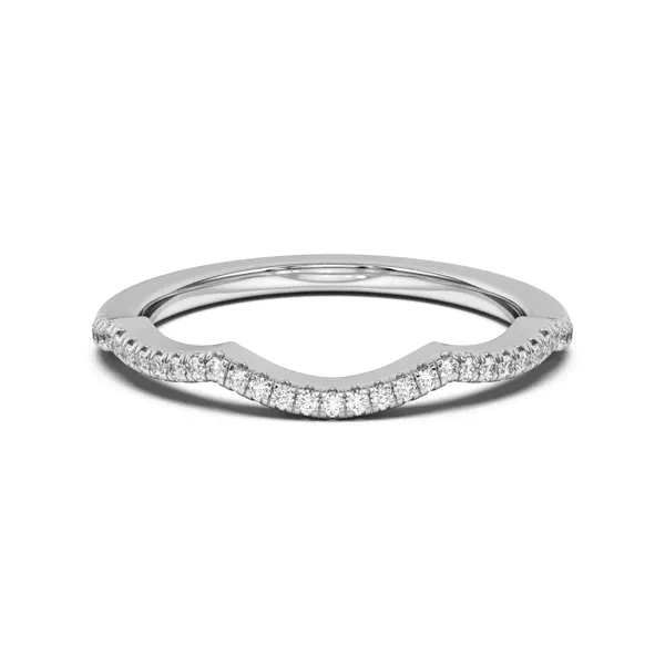 Hana Diamond Curved Band
