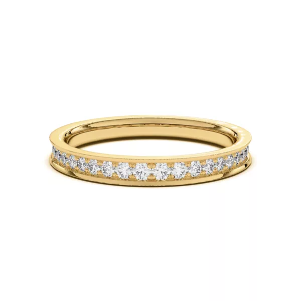 Bria Graduated Pavé Band