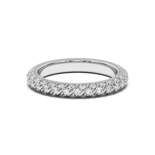 Madeline Pavé Trio Striped Band