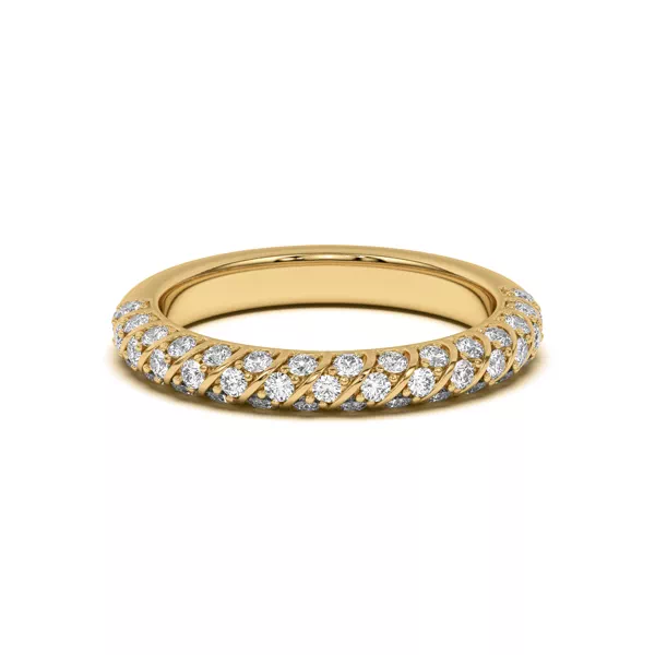 Madeline Pavé Trio Striped Band