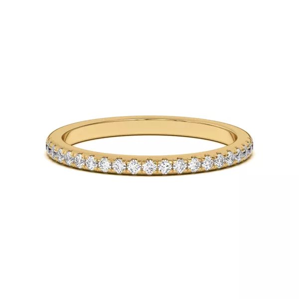 Marian Classic Pavé Band