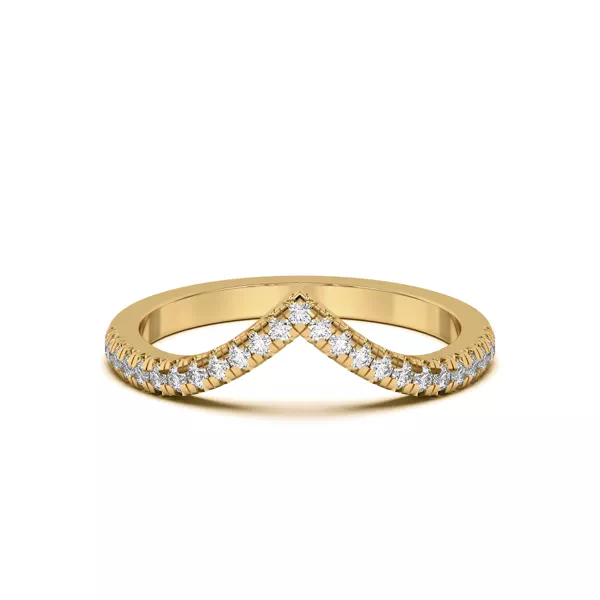 Meredith Pavé Chevron Band