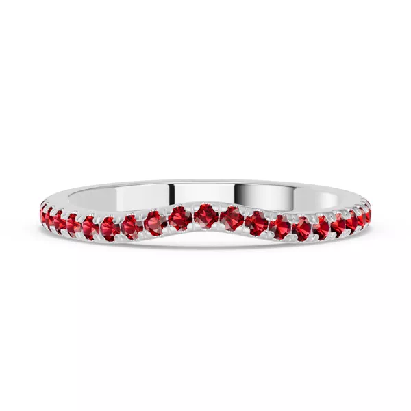Spectra Garnet Contoured Band
